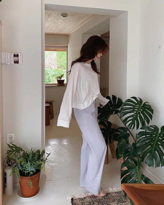 Cooling linen leg-lengthening pants - 7 colors