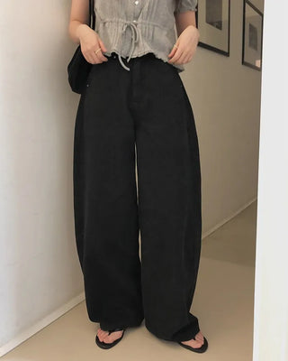Summer wide chino pants