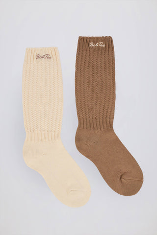 Slouchy Rib Sock Bundle in Multi