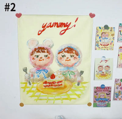 Korean Oil Painting Tapestry