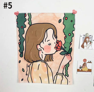 Korean Oil Painting Tapestry