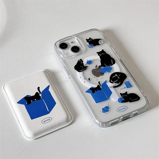 Y2K Cat iPhone Case and Wallet