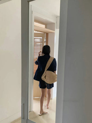 Korean Style Short-sleeved Suit Jacket