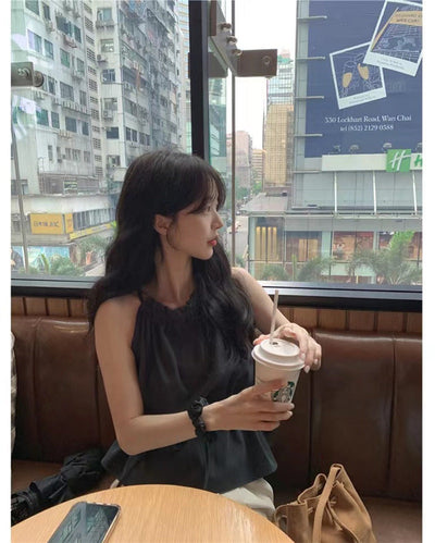 Lace Pullover Sleeveless Top for Summer