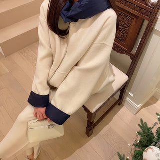 hooded wool coat