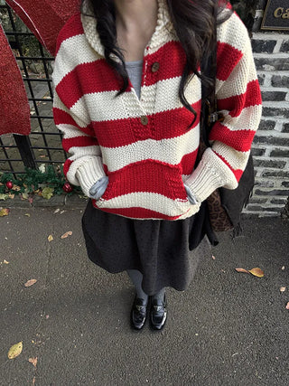 thick knit sweater