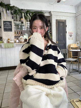 thick knit sweater