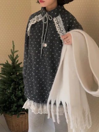 love jacquard sweater