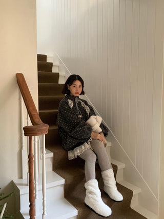 love jacquard sweater