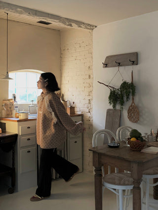 love jacquard sweater