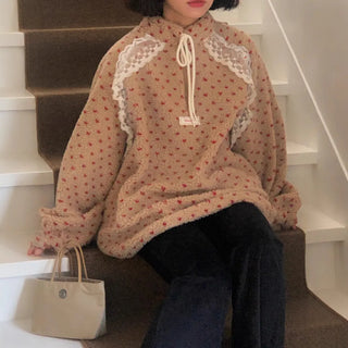 love jacquard sweater