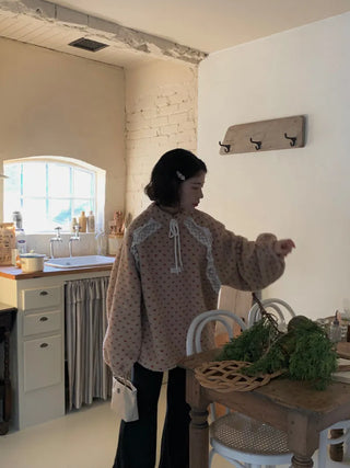 love jacquard sweater