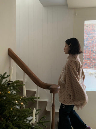 love jacquard sweater