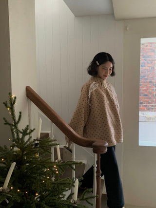 love jacquard sweater