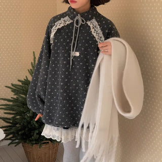 love jacquard sweater