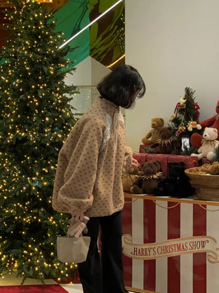 love jacquard sweater