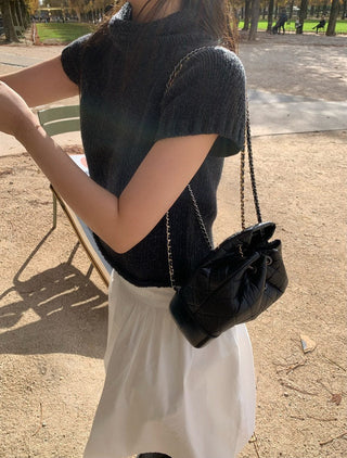 stand collar sweater