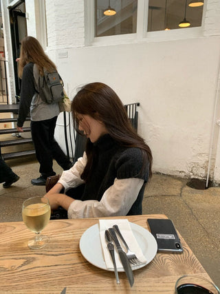 stand collar sweater