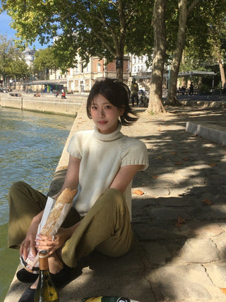 stand collar sweater