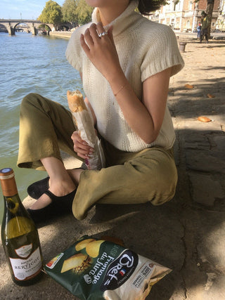 stand collar sweater