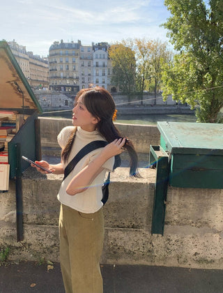 stand collar sweater