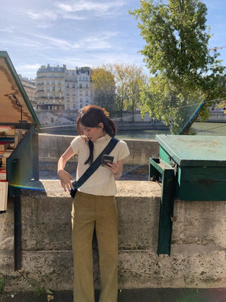 stand collar sweater