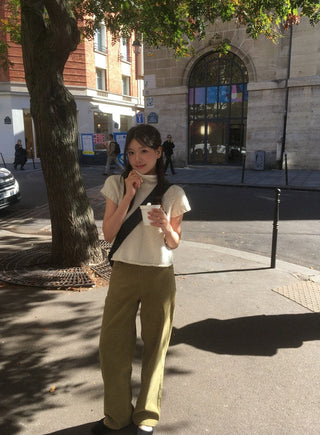 stand collar sweater