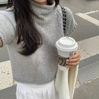 stand collar sweater