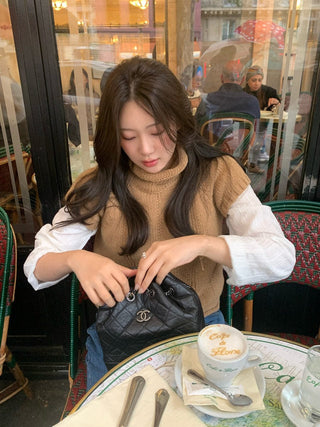 stand collar sweater