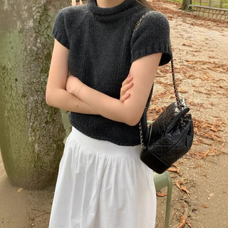 stand collar sweater