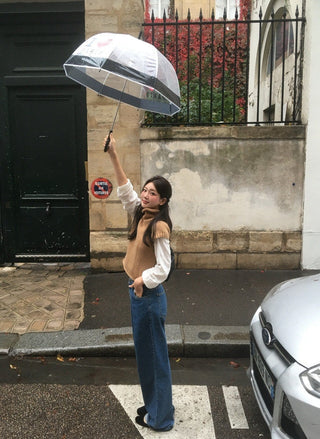 stand collar sweater