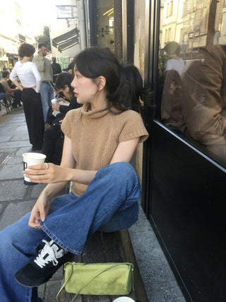 stand collar sweater