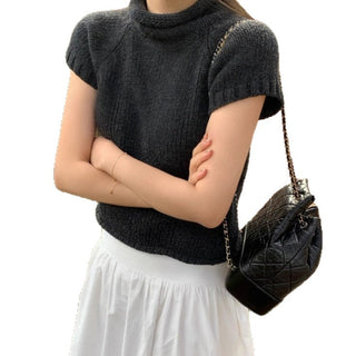 stand collar sweater