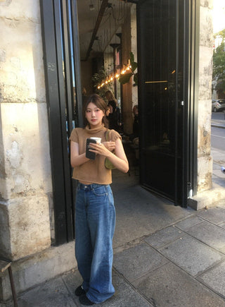 stand collar sweater