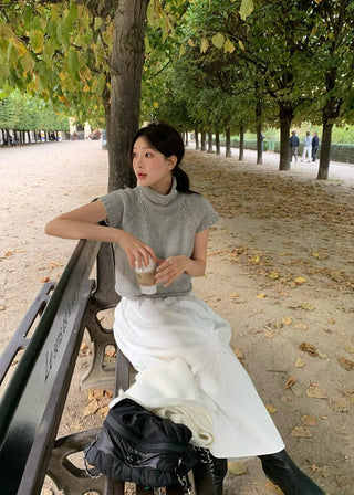 stand collar sweater