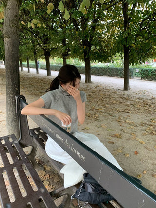 stand collar sweater