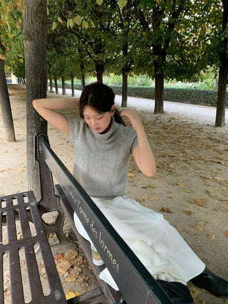 stand collar sweater