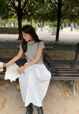 stand collar sweater