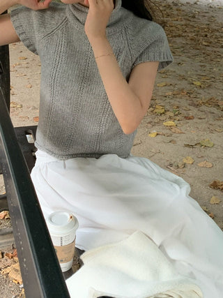 stand collar sweater