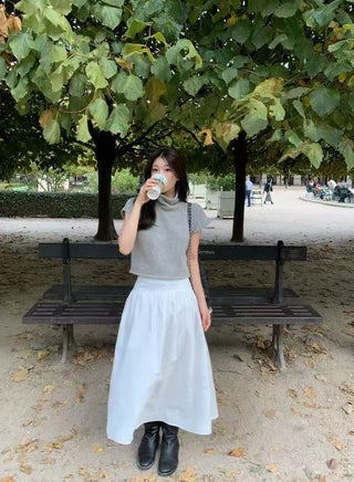 stand collar sweater