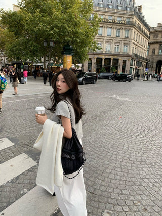 stand collar sweater