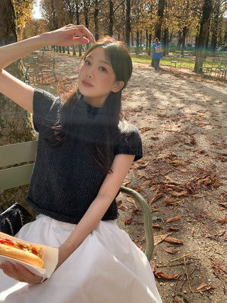 stand collar sweater