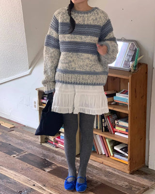 heavy knit sweater