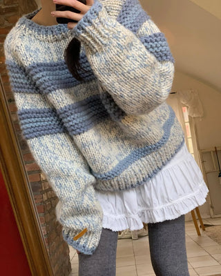 heavy knit sweater