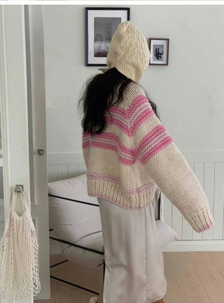 heavy knit sweater
