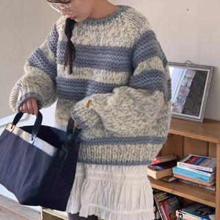 heavy knit sweater