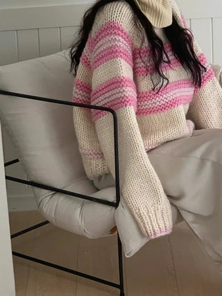 heavy knit sweater