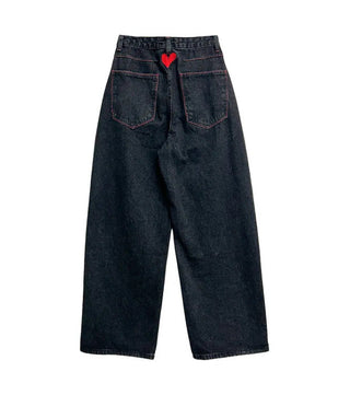 red love jeans