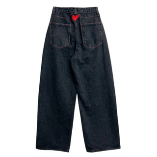 red love jeans