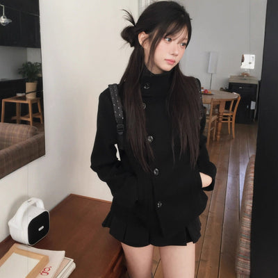 high collar jacket